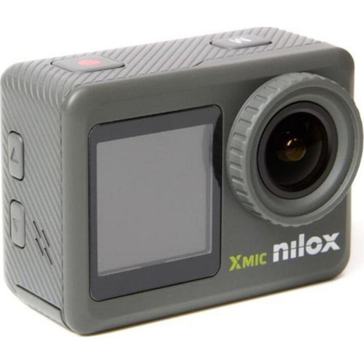 Nilox NXACXMIC Telecamera sportiva 4K Ultra HD 8MP 120fps con schermo LCD da 2" e stabilizzazione EIS