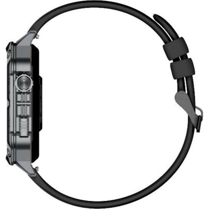Nilox NXSWTRAILWATCH 1.91" RTOS Smartwatch Stainless Steel 260mAh Black