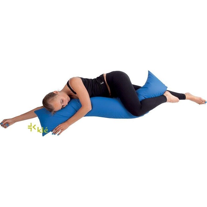 Cylinder-S 410181 Positioning Pillow for Patient Sleep and Posture Support, Blue