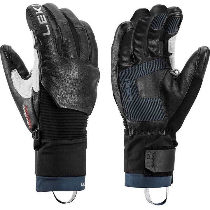 Leki Hevon Pro 3D Skihandschuhe, Größe 8.5, Schwarz