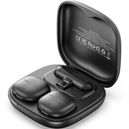 Microfono lavalier wireless Vention NCDB0 con clip / USB Type-C / Lightning / Ricevitore incluso / 2 unità