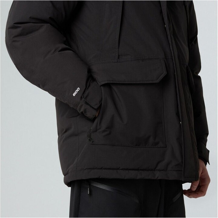 Parka The North Face McMurdo con aislamiento de plumón, talla M, Negro
