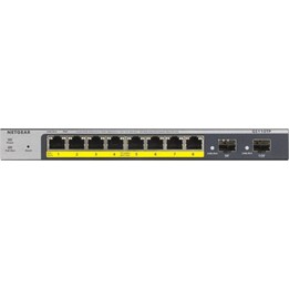 Netgear GS110TP Switch Gigabit a 8 porte, 2 porte SFP, PoE+, L2/L3/L4 gestito