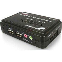Kit switch KVM audio USB a 2 porte Startech