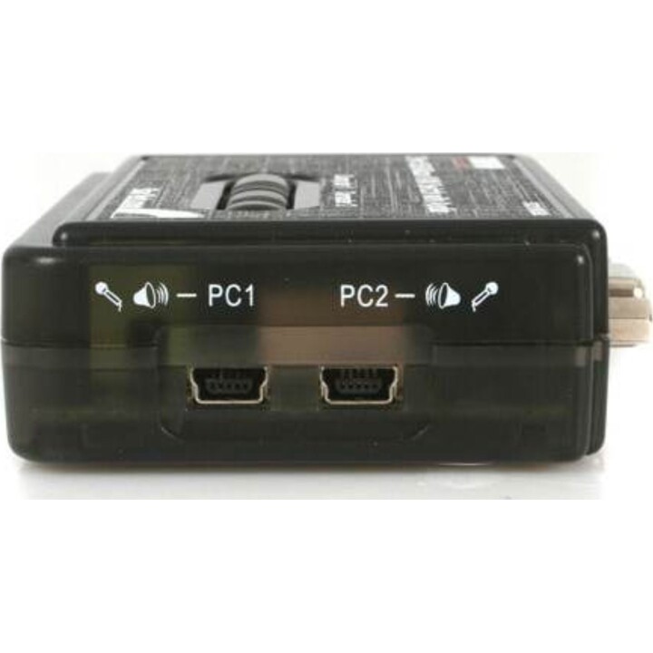 Startech 2 Port USB Audio KVM Umschalter Kit
