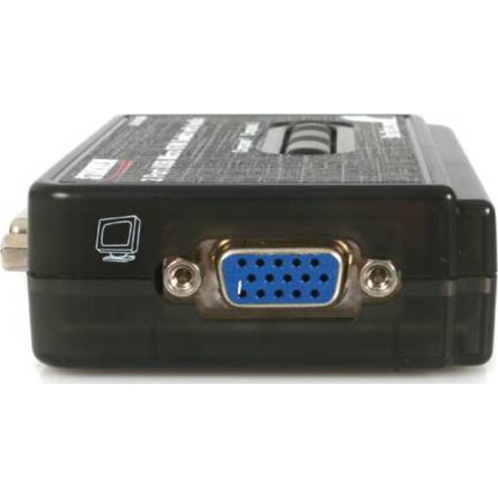 Startech 2 Port USB Audio KVM Umschalter Kit