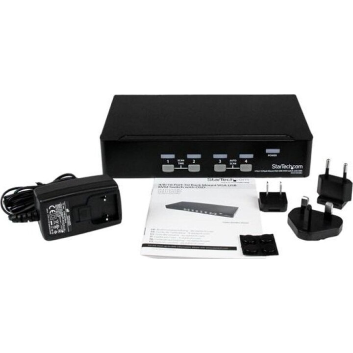 Startech KVM Umschalter 4 Ports VGA Rack