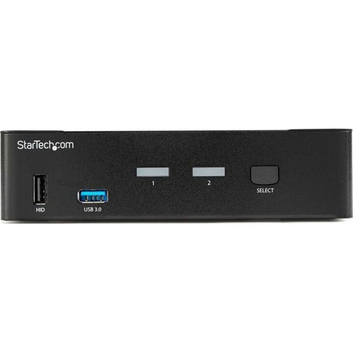 Startech Schalter 2-Port DisplayPort KVM Schalter 4K 60Hz