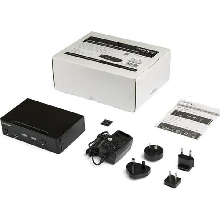 Startech Schalter 2-Port DisplayPort KVM Schalter 4K 60Hz