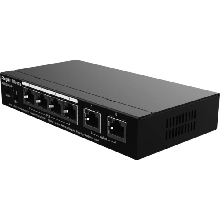 Ruijie Networks RG-ES209GC-P 9 Port Managed Gigabit Ethernet PoE Switch Black