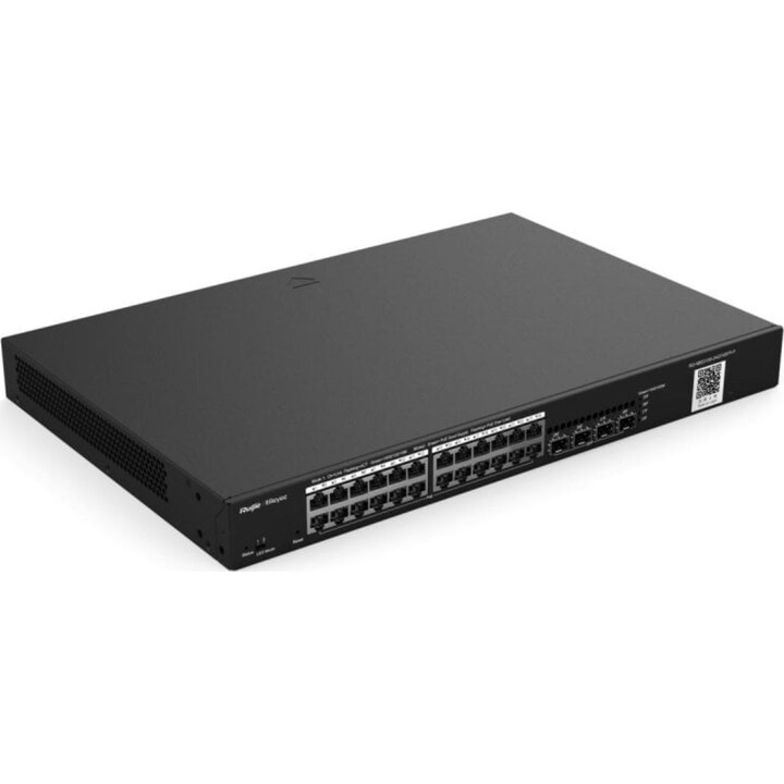 Ruijie Switch RG-NBS3100-24GT4SFP-P 24 Portas Gigabit 4 SFP PoE+ Cloud L2 Manager