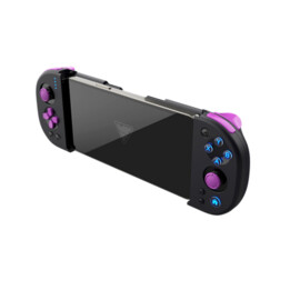 Controle Dragonshock Photon Preto Bluetooth/USB Analógico/Digital para Android, PC e iOS