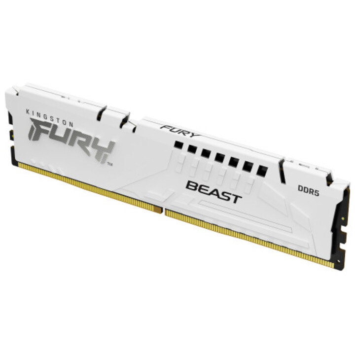Memoria Kingston 16gb 6000mt/s Ddr5 Cl36 Fury Beast White Expo - Kf560c36bwe2-16