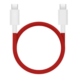 Cabo magnético OnePlus Tipo C para Tipo C 120 cm Vermelho