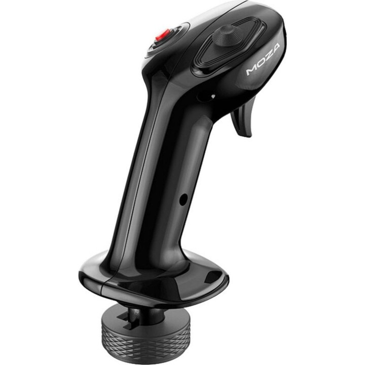 Moza Racing MA3X Bastone di volo nero ABS composito di precisione 99x132x213,5 mm