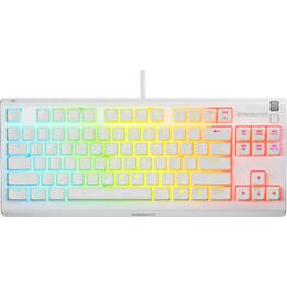 SteelSeries Apex 3 TKL RGB Weiß Tastatur USA