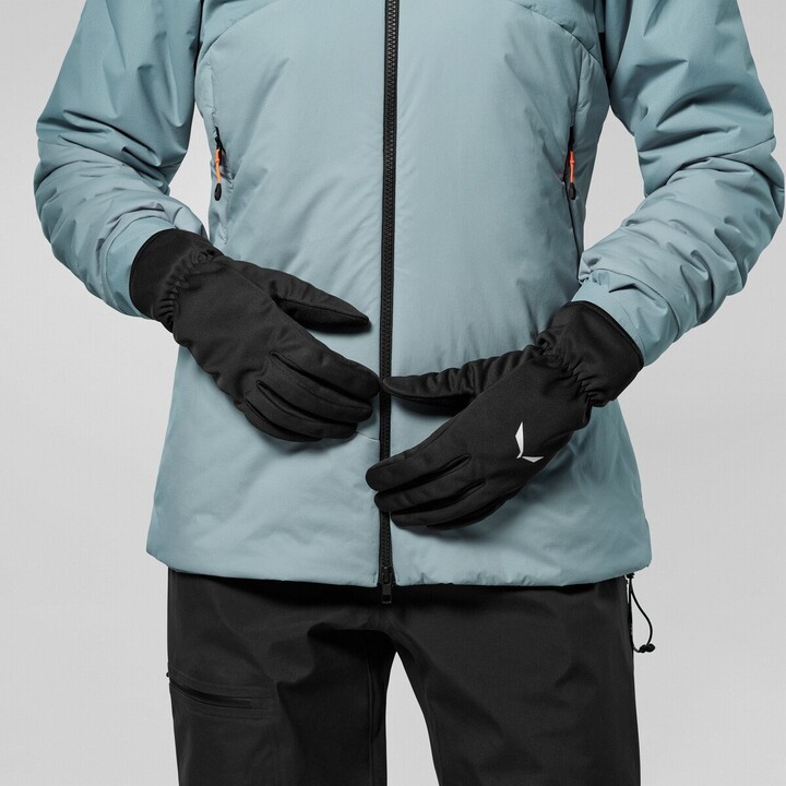 Guantes de invierno SALEWA Epe Finger, talla M, negro