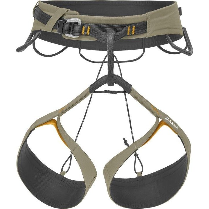 Salewa Agner W Harness, Taglia M, Beige/Verde