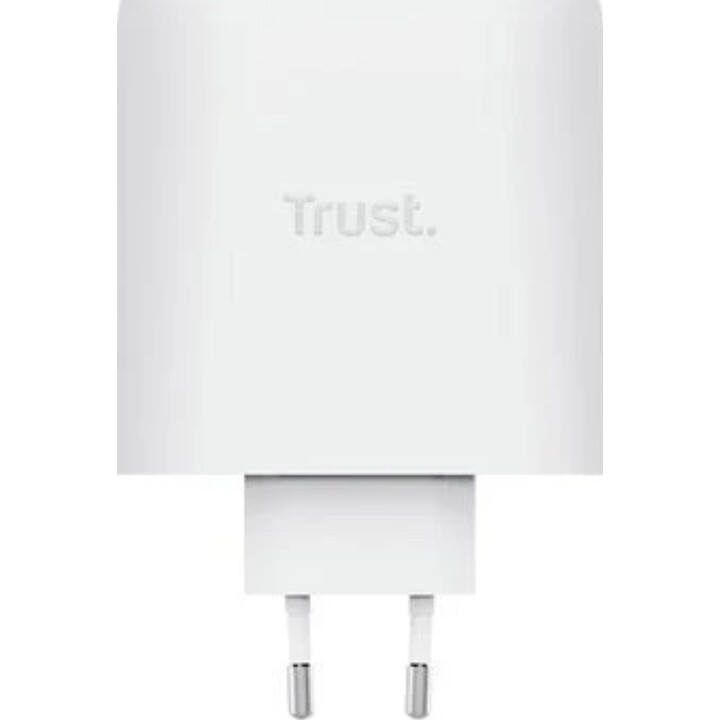 Gan Trust Maxo 100w 2xUSB Type-C Wall Charger Includes USB-C Cable (Chargeur mural 2xUSB Type-C avec câble USB-C)