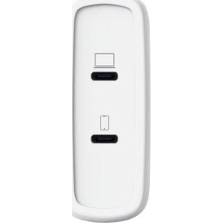 Gan Trust Maxo 100w 2xUSB Type-C Wall Charger Includes USB-C Cable (Chargeur mural 2xUSB Type-C avec câble USB-C)