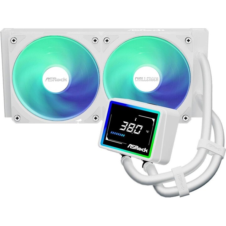Raffreddatore digitale ASRock Challenger White 240