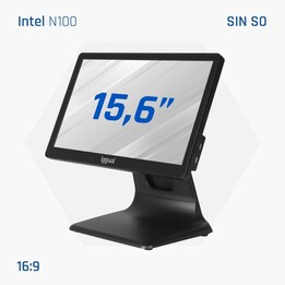 iggual AIO J4125 TPV 15,6" Táctil Intel Celeron 4GB 128GB SSD