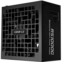 Lian Li Rotational Shift RS1000G 80 Plus Gold 1000W ATX 3.1 Modular With Hub Black