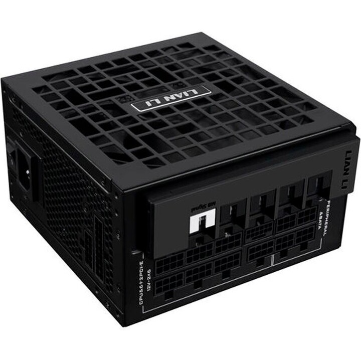 Lian Li Rotational Shift RS1000G 80 Plus Gold 1000W ATX 3.1 Modular Con Hub Negro