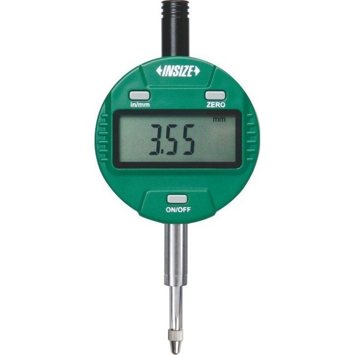 Indicateur numérique, 12.7mm/0.5", dos plat