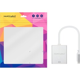 Adaptador de cable nano USB-C macho a Vga hembra
