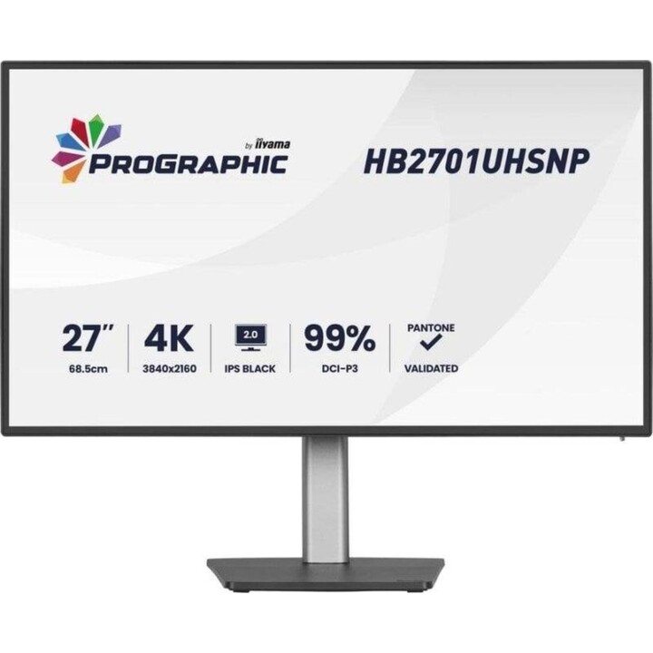 Monitor iiyama ProLite HB2701UHSNP-B1 27" UltraHD 4K 60Hz IPS nero HDR400 4 ms