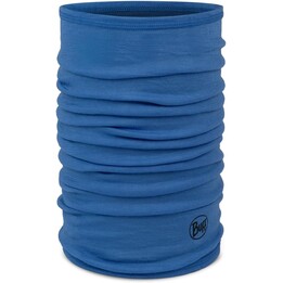 Echarpe légère en laine mérinos, laine multifonctionnelle pour enfants, bleu