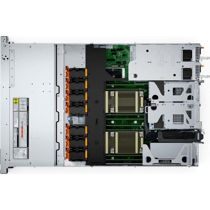 Dell PowerEdge R660XS servrar 480 GB Rack (1U) Intel® Xeon Silver 4510 2,4 GHz 32 GB DDR5-SDRAM 1100 W
