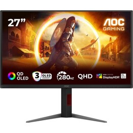Monitor AOC G4 Q27G4ZD 27" Quad HD 280Hz QD-OLED HDR400 Altavoces 1ms