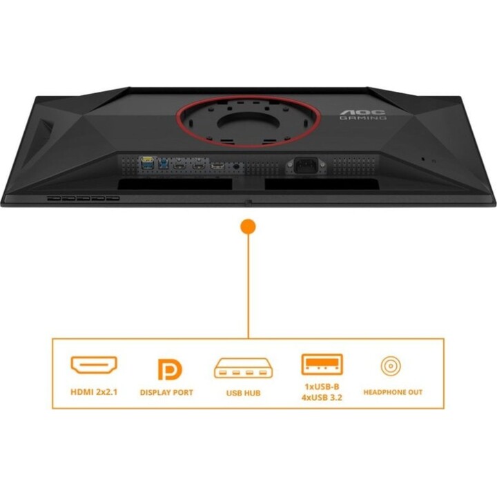 AOC G4 Monitor Q27G4ZD 27" Quad HD 280Hz QD-OLED HDR400 Speakers 1ms