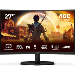 Monitor curvo AOC C27G42E 27" Fast VA FullHD 180Hz HDR10 Altoparlanti Adaptive Sync