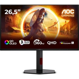 AOC G4 Q27G4SDR 26.5" Quad HD 360 Hz QD-OLED Monitor 0.03 ms HDR400