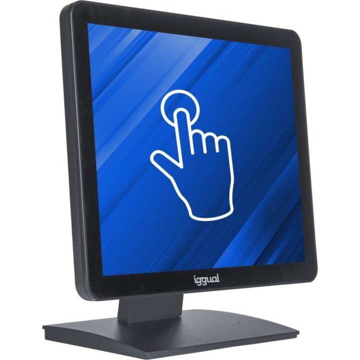 iggual MTL17X Monitor touch capacitivo da 17″, 10 punti, 1280x1024, HDMI, VGA, supporto regolabile