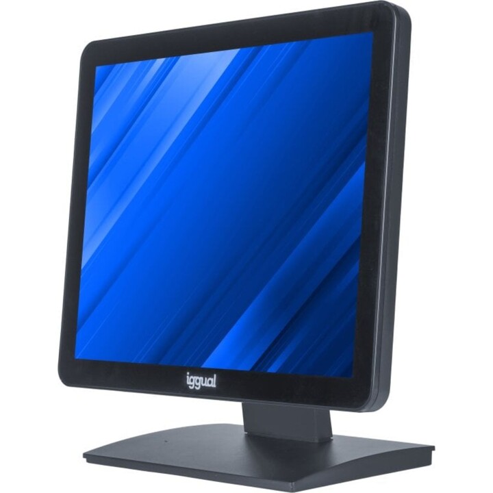 iggual MTL17X Monitor touch capacitivo da 17″, 10 punti, 1280x1024, HDMI, VGA, supporto regolabile
