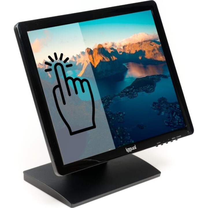 iggual MTL17C Moniteur tactile couleur TFT LCD 17" pour points de vente