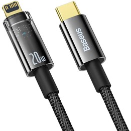 Cabo BASEUS, Cabo de dados tipo AC Lightning 20W Desligamento automático