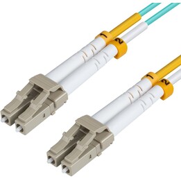 Microconnect Cable de fibra óptica Lc/Lc Multimodo Duplex 50/125 20m Azul