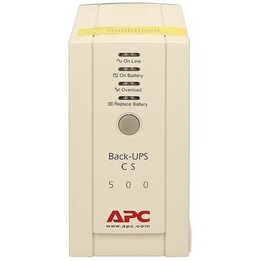 UPS APC Back-UPS CS 500 BK500EI 500VA/300W 4x IEC C13 230V Tower Beige