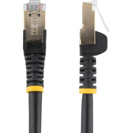 47485 – Cat.6A U/FTP-Flachnetzwerkkabel, 10 m, Schwarz
