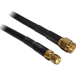 DELOCK HF SMA-Stecker - SMA-Buchse 5m CFD200 Low Loss