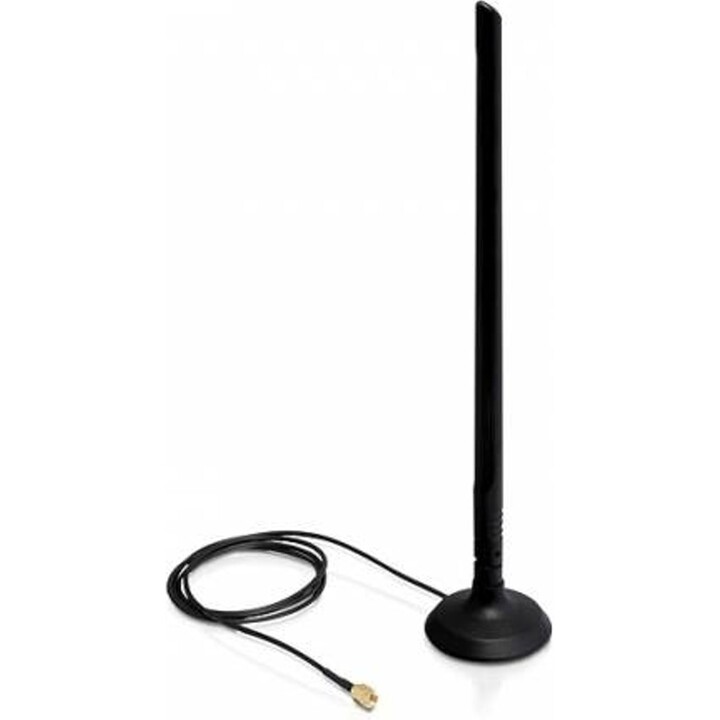 DELOCK Antenne WLAN RP-SMA tilt joint 2.4 Ghz 6.5dBi