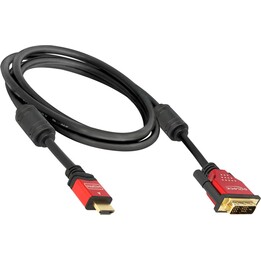 DELOCK Cable HDMI A/DVI - 18+1 - St/St 1.8m