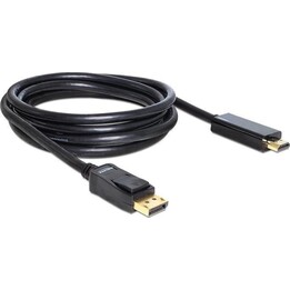 DELOCK cable Displayport - HDMI St/St 2m