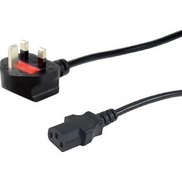 EQUIP UK-BS1363 C13 cable de alimentación 10 m negro