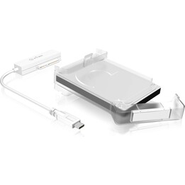 ICY BOX IB-AC703-C Storage enclosure with data display Power indicator EasySwap mechanism 2.5
